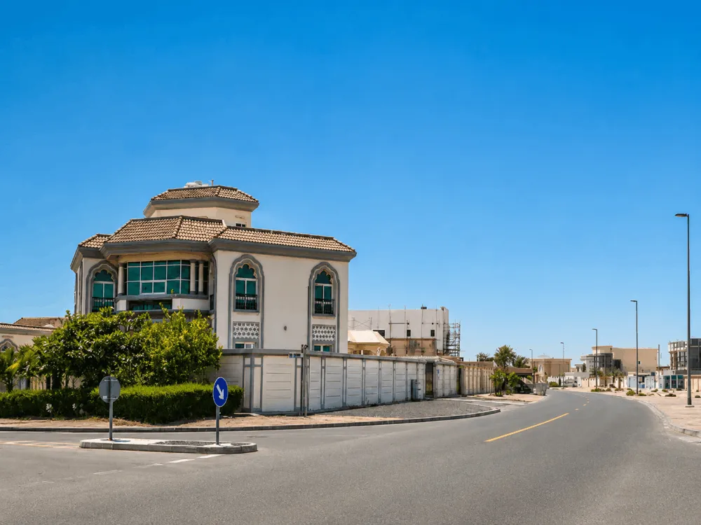 Large villa on a quiet street corner in Al Warqa, Dubai