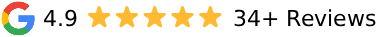 4.9 Rating On Google Reviews with 34+ Reviews