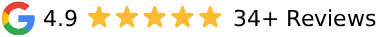 Rated 4.9 out of 5 on Google from 34+ reviews